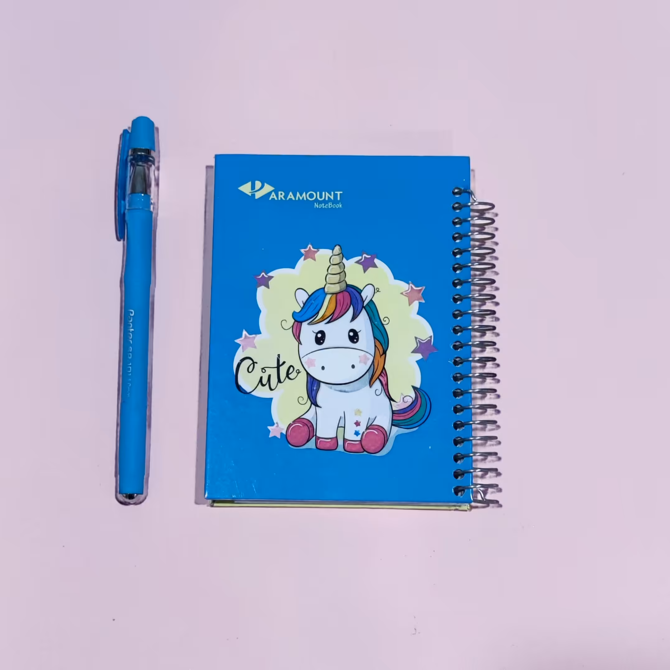 دفترچه یادداشت 80 برگ جلد سخت طرح یونی کرن