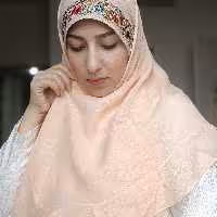 روسری و هدروسری دورچیندار  در رنگبندی دلخواه