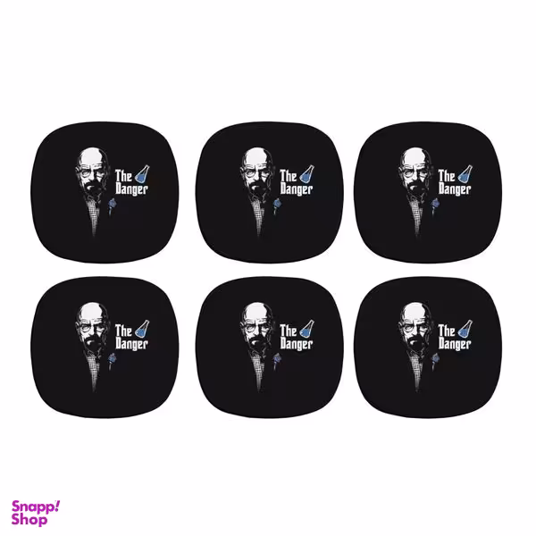 زیر لیوانی ترمه طراحان ایده مدل خود خطر کد cfp1177 مجموعه شش عددی