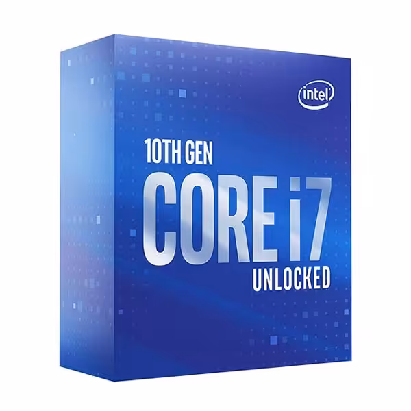 پردازنده مرکزی اینتل سری Comet Lake مدل Core i7 10700K Box  فروش به همراه خرید مادربرد