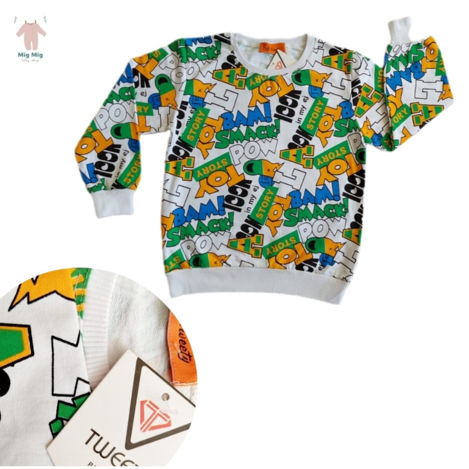 بلوز تک تمام چاپ پسرونه دخترونه تمام نخ سفید