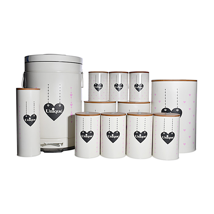 سرویس 12 پارچه قلب آویز یونیک کد 8021