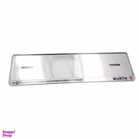 قاب زیر پلاک خودرو مدل آهنی مناسب برای نیسان بسته دو عددی