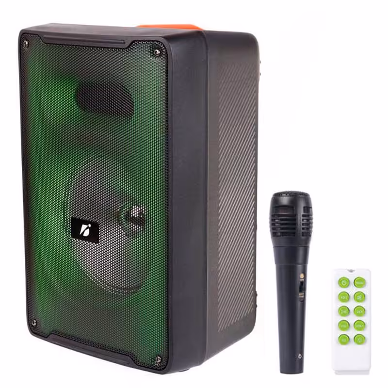 اسپیکر بلوتوثی رم و فلش خور KTS-1573   میکروفون و ریموت کنترل