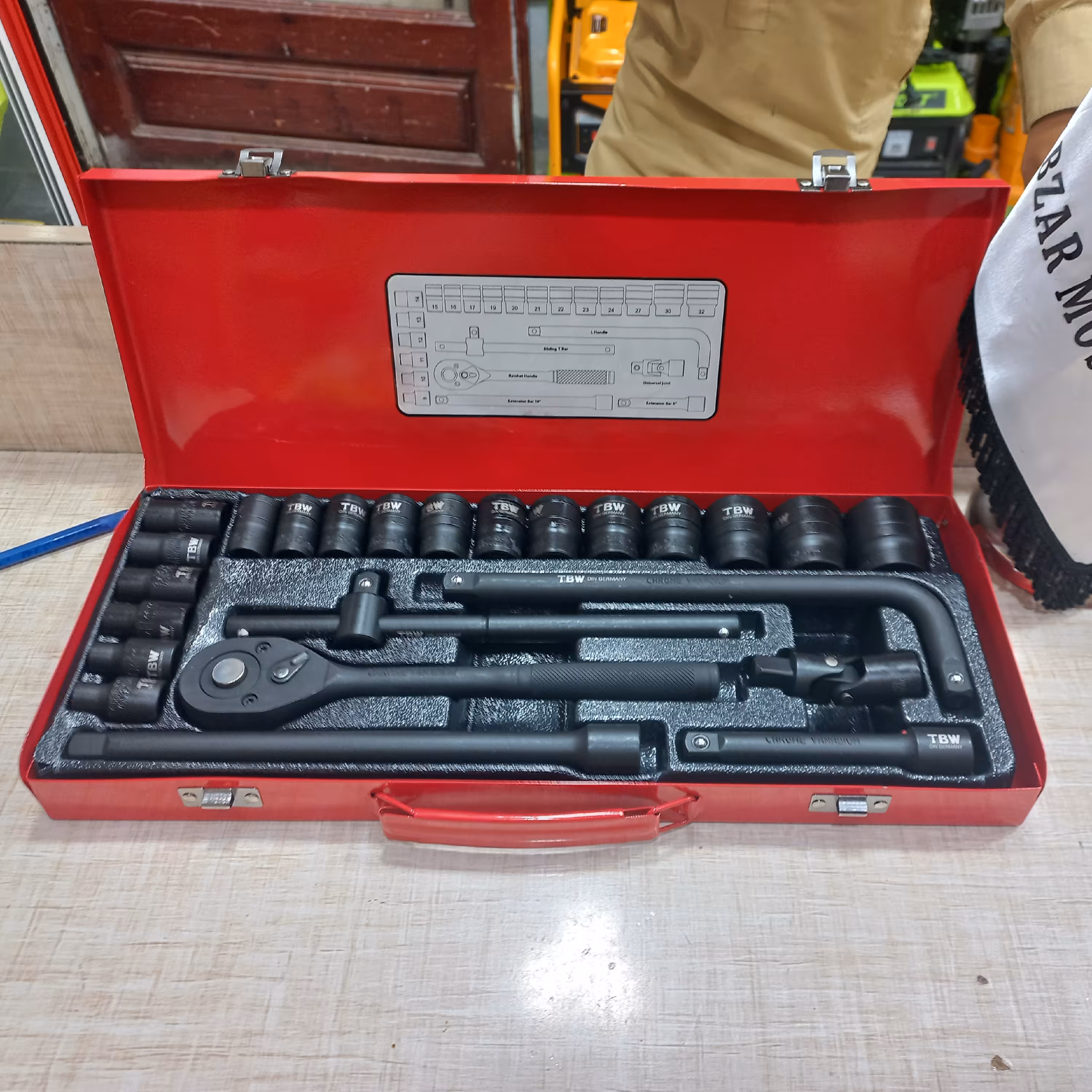 ست بکس 24پارچه  برند TBW کیفیت فوق العاده