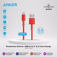 کابل تبدیل USB به USB-C انکر مدل A8022 طول 0٫9 متر