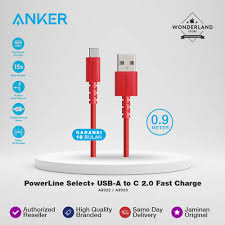 کابل تبدیل USB به USB-C انکر مدل A8022 طول 0٫9 متر