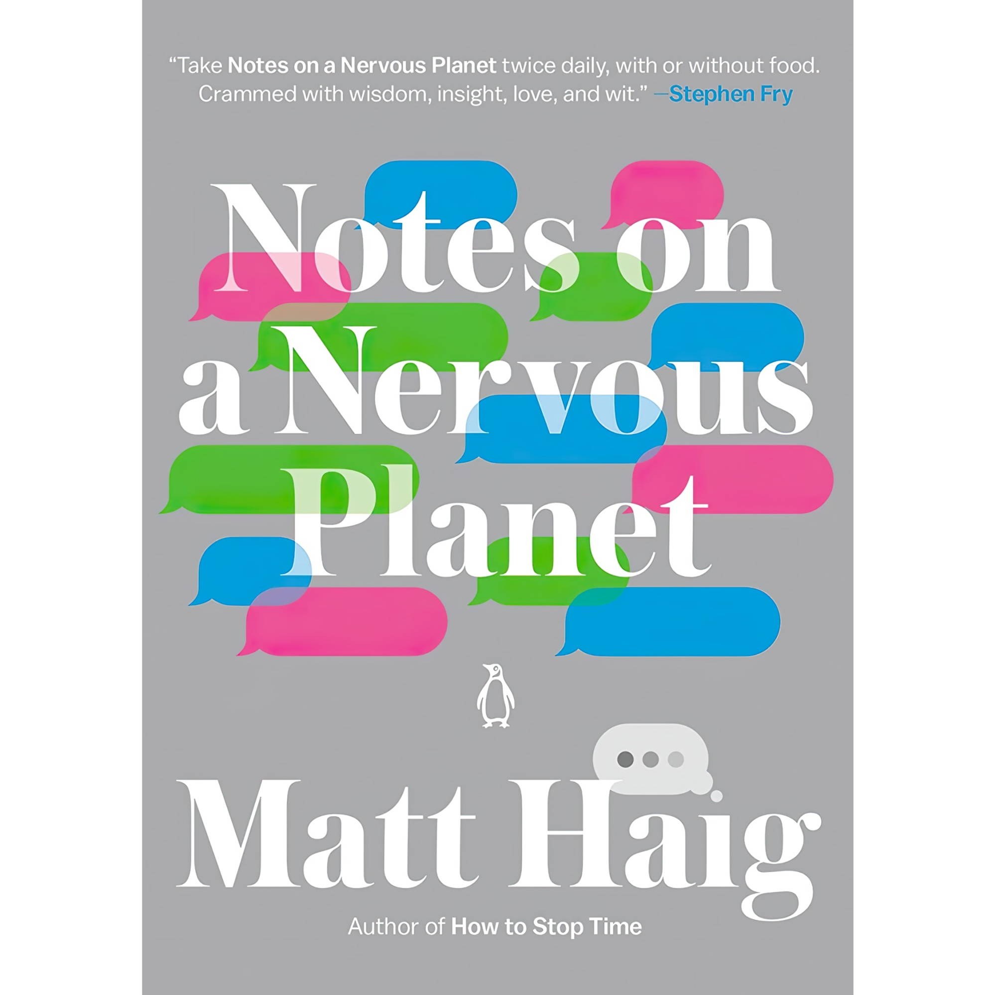کتاب زبان اصلی Notes on a Nervous Planet اثر Matt Haig انتشارات Penguin Life
