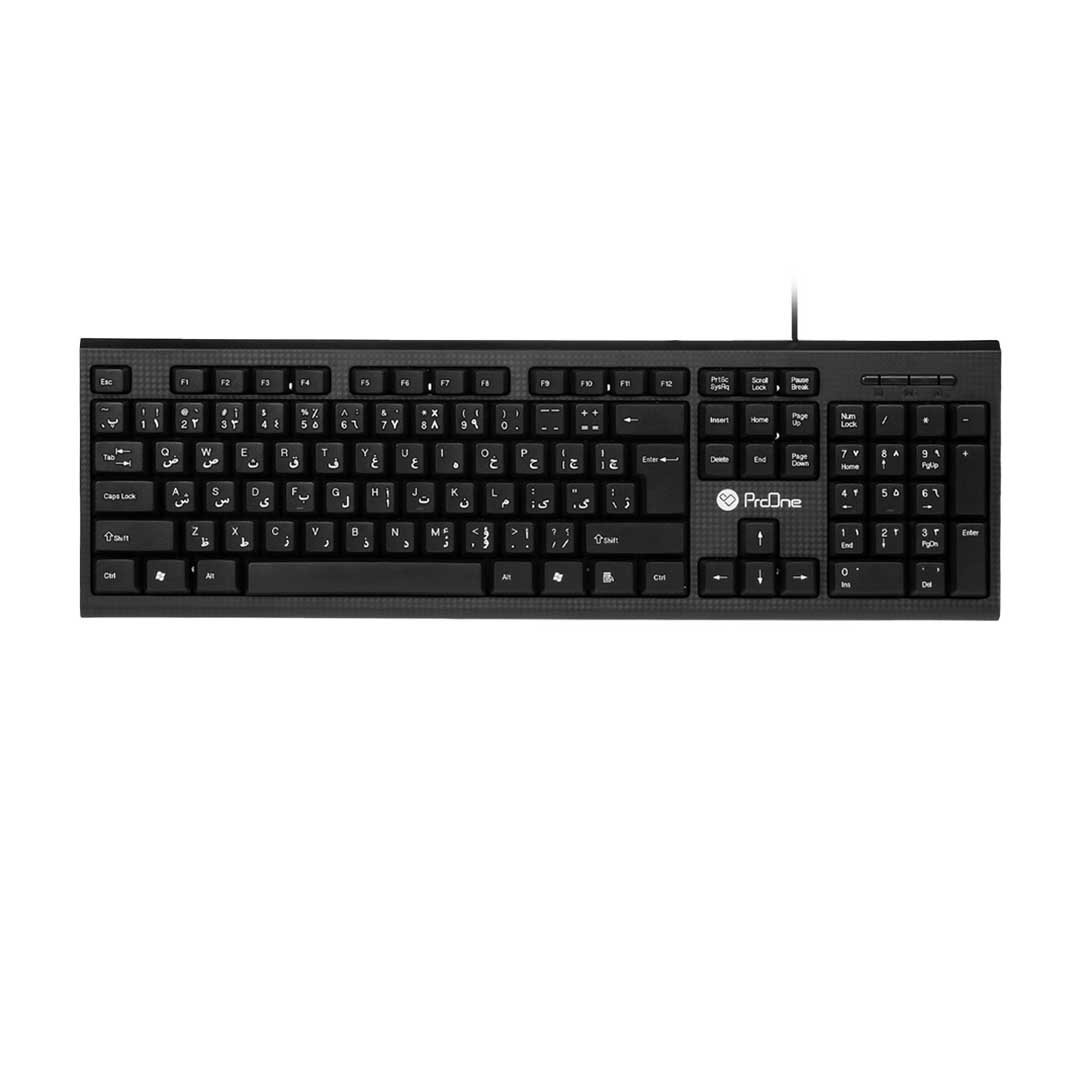کیبورد باسیم ProOne مدل PKC10 - مشکی