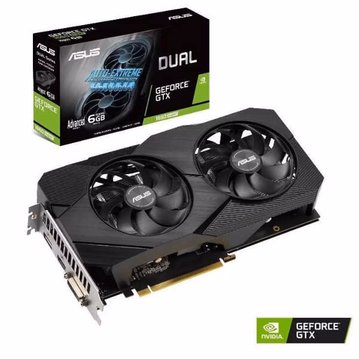 کارت گرافیک ایسوس مدل ASUS DUAL GTX1660S A6G EVO D6