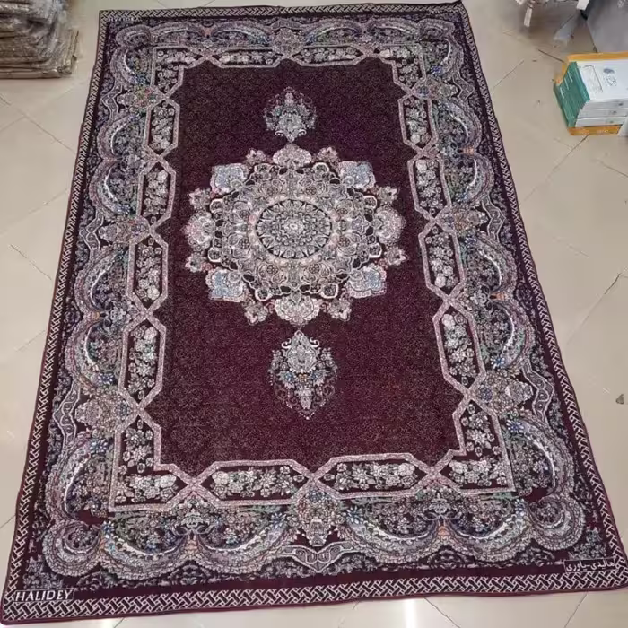روفرشی 6متری طرح هالیدی زرکدار(زرشکی)