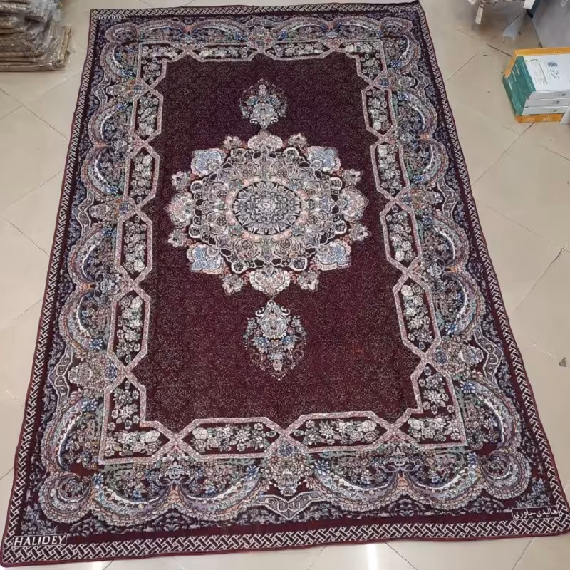روفرشی 6متری طرح هالیدی زرکدار(زرشکی)