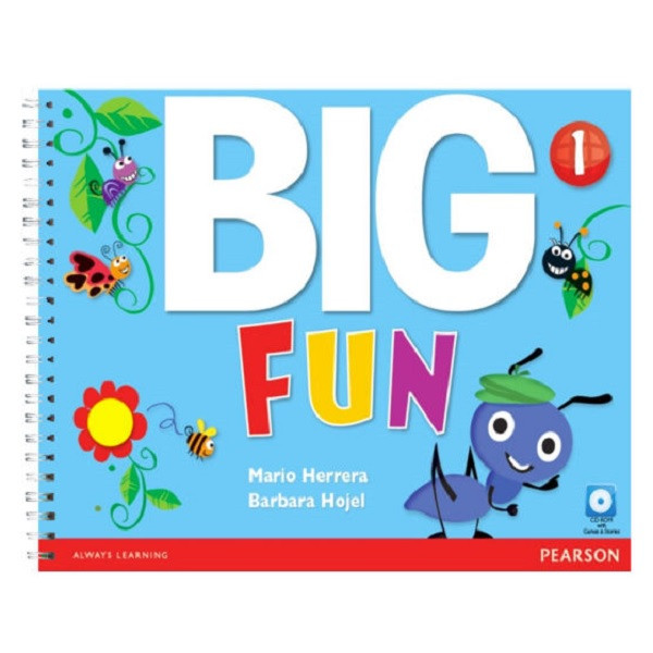 کتاب New Big Fun 1 اثر Mario Herrera and Barbara Hojel انتشارات پیرسون فنری
