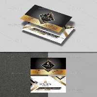 طرح کارت ویزیت مشاور املاک | گرافیک با طعم تربچه