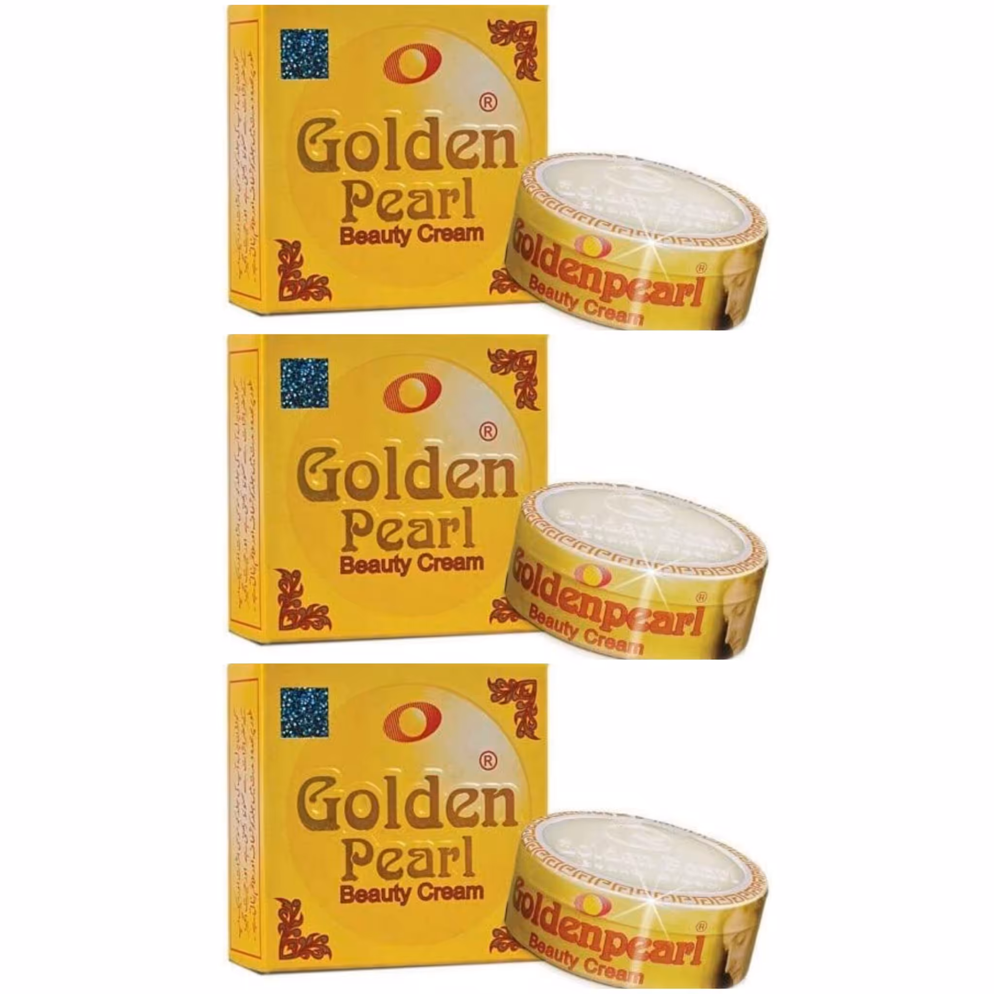 کرم گلدن پرل Golden Pearl اصل پک 3 عددی