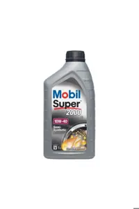روغن و مکمل موتور سوپر 2000 X1 10W 40 نیمه مصنوعی 1 LT. 3AD Mobil