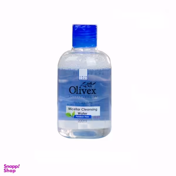 آب پاک کننده آرایش صورت الیوکس (Olivex) مدل میسلار حجم 200 میلی لیتر