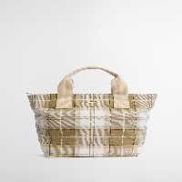 کیف شانه ای چند رنگ زنانه کیسه تارتان BE32 اورجینال Barbour