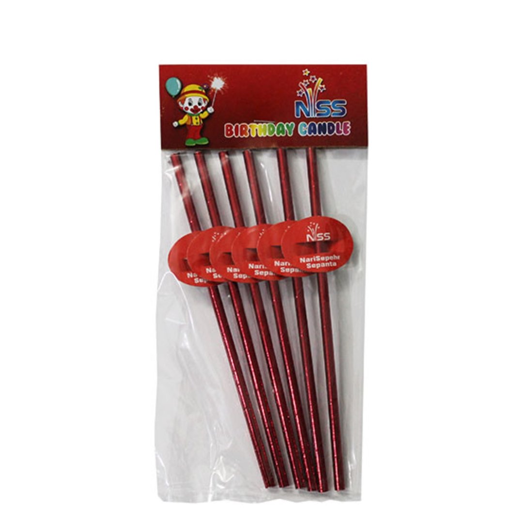 فشفشه مدل میله ای بسته 6 عددی 20سانتی در رنگهای مختلف