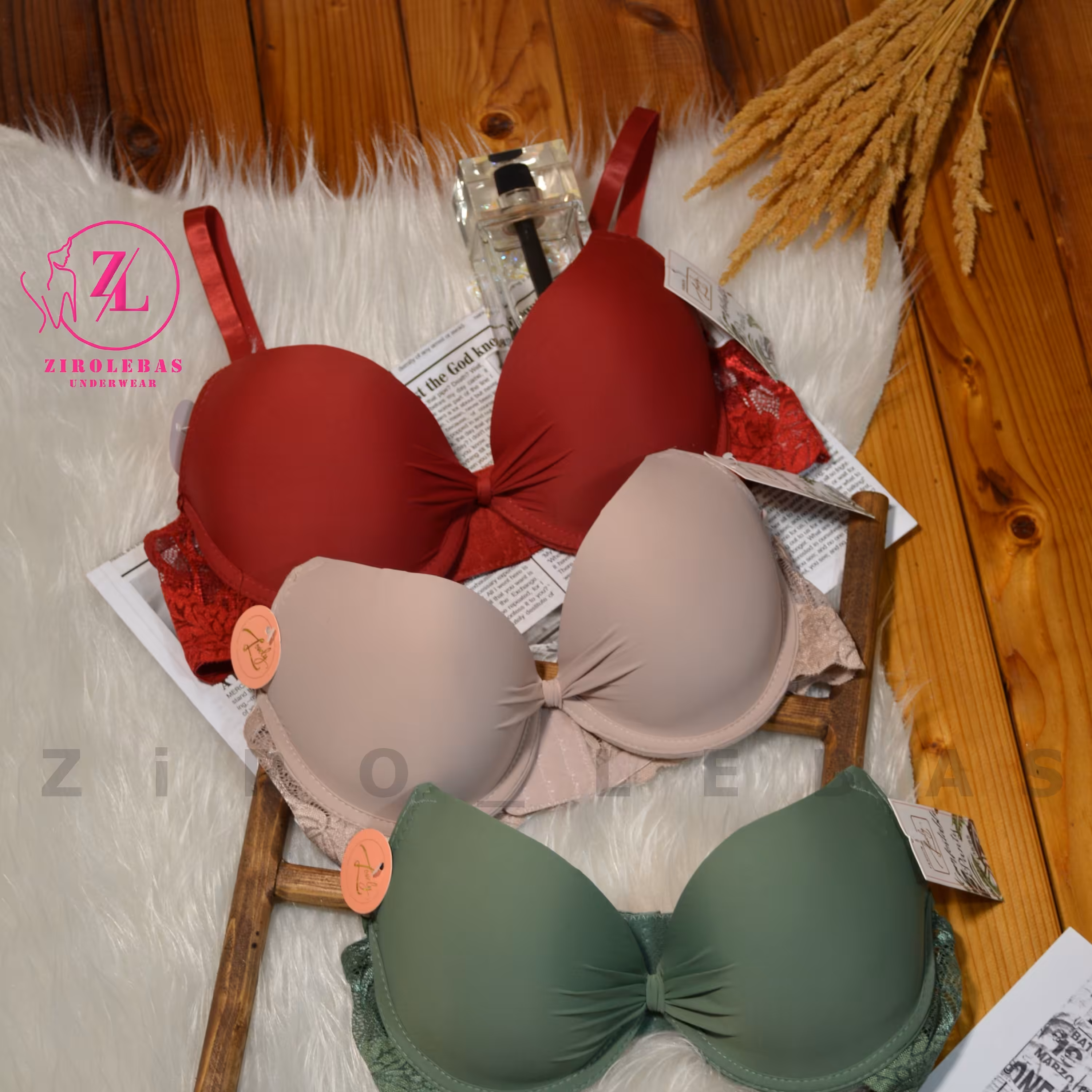 سوتین تک چین دار