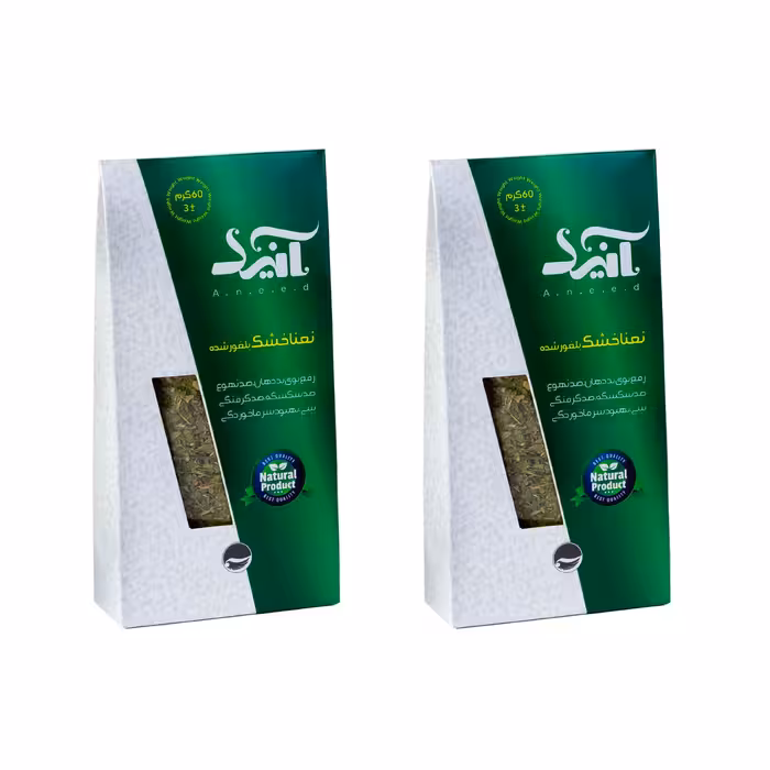 نعنا خشک آنید - 120 گرم بسته 2 عددی