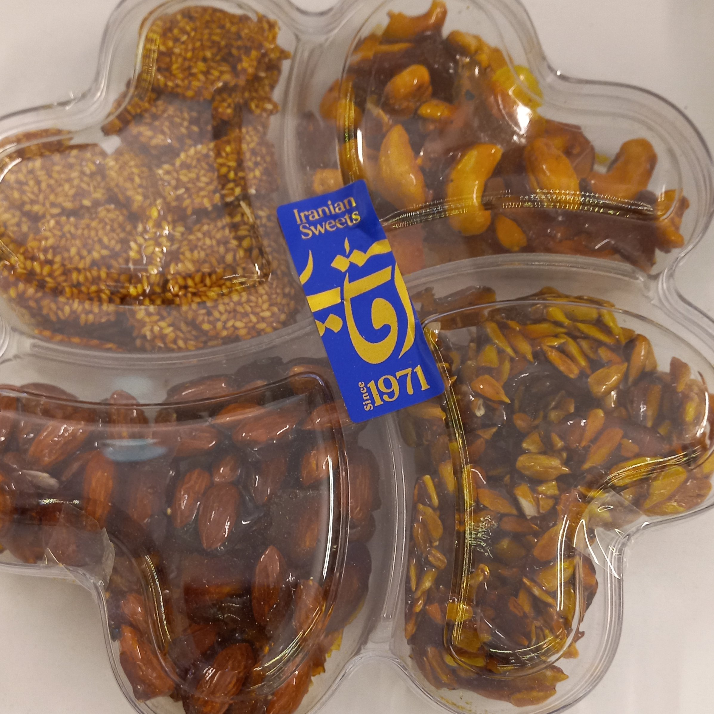 سوهان عسلی 4 مغز