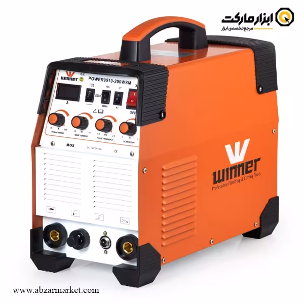 اینورتر جوشکاری تیگ وینر 200 آمپر پالسی مدل Power 9510-200WSM با گارانتی نامحدود
