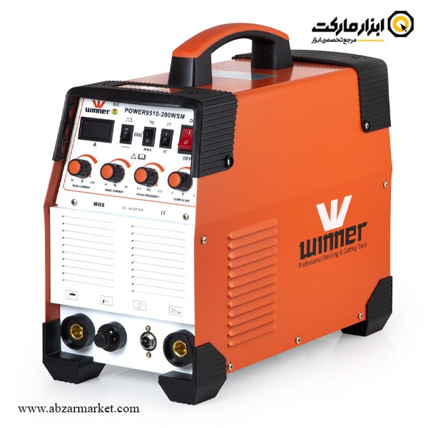 اینورتر جوشکاری تیگ وینر 200 آمپر پالسی مدل Power 9510-200WSM با گارانتی نامحدود