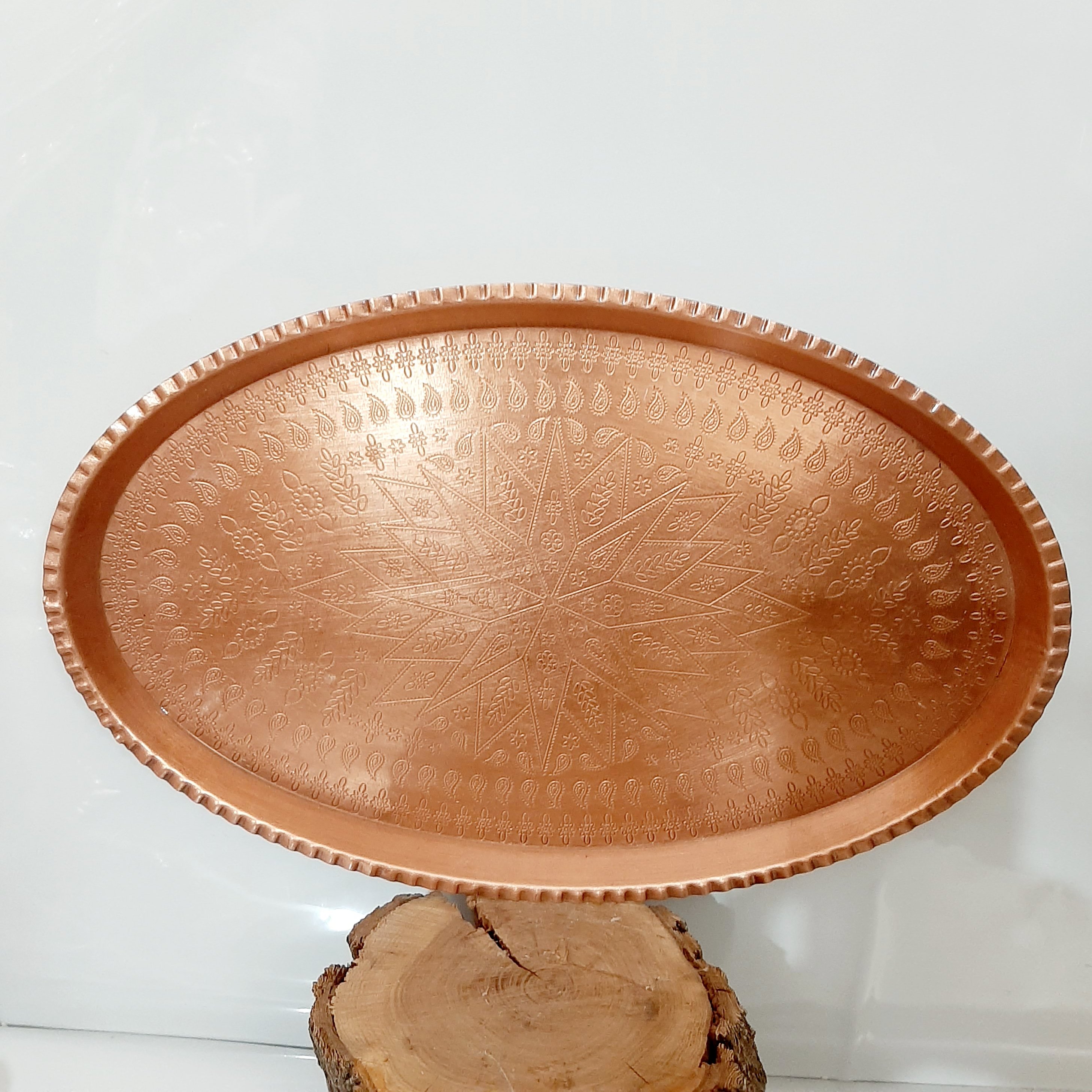 سینی بیضی مسی زنجان نانو