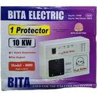 محافظ ولتاژ برق بیتا 8000 مناسب کولرگازی اسپیلت Bita 8000 10KW یک سال گارانتی تعویض