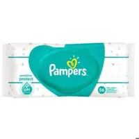 دستمال مرطوب 56 عددی درب دار پمپرز Pampers