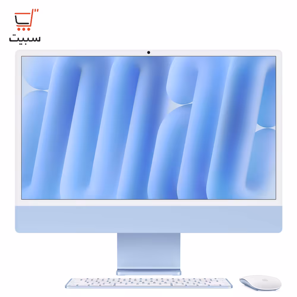 آل این وان 24 اینچی اپل مدل iMac Z1EQ000MS 2024 Blue