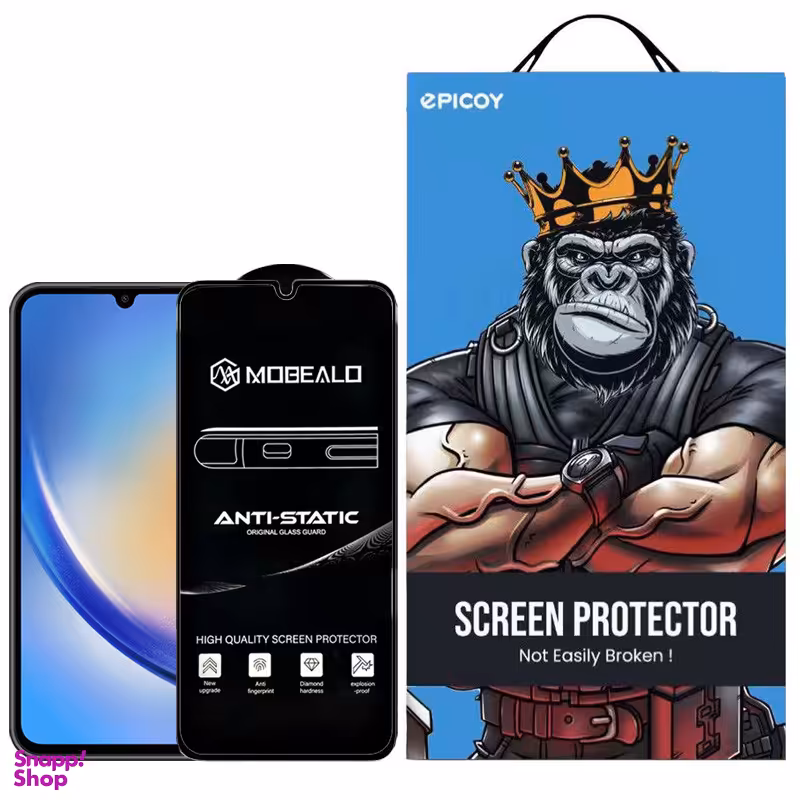 محافظ صفحه نمایش اپیکوی مدل Mobealo-AntiStatic مناسب برای گوشی موبایل سامسونگ Galaxy A34 5G