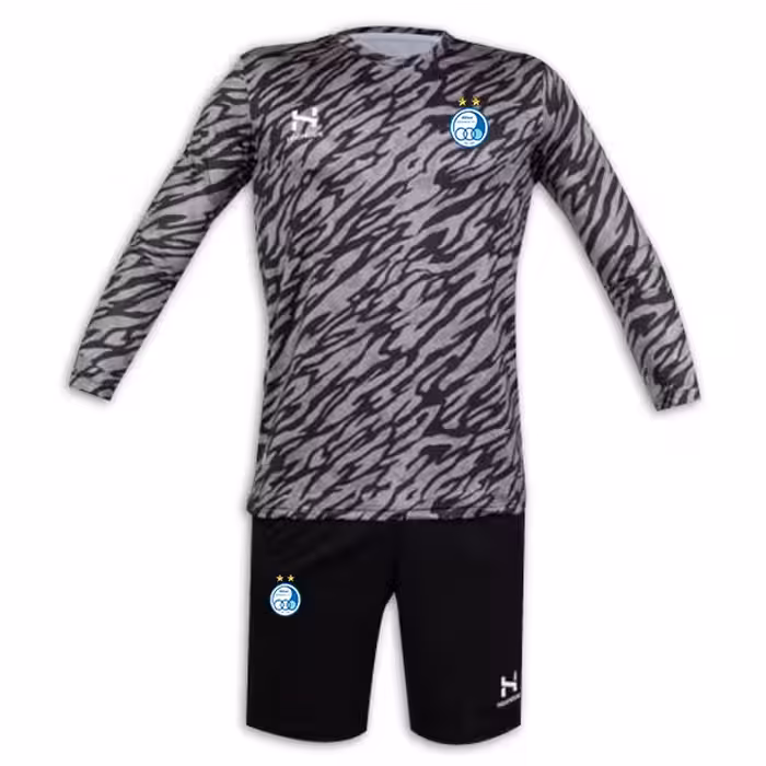 پیراهن و شورت دروازه بانی استقلال 2023 (مشکی)