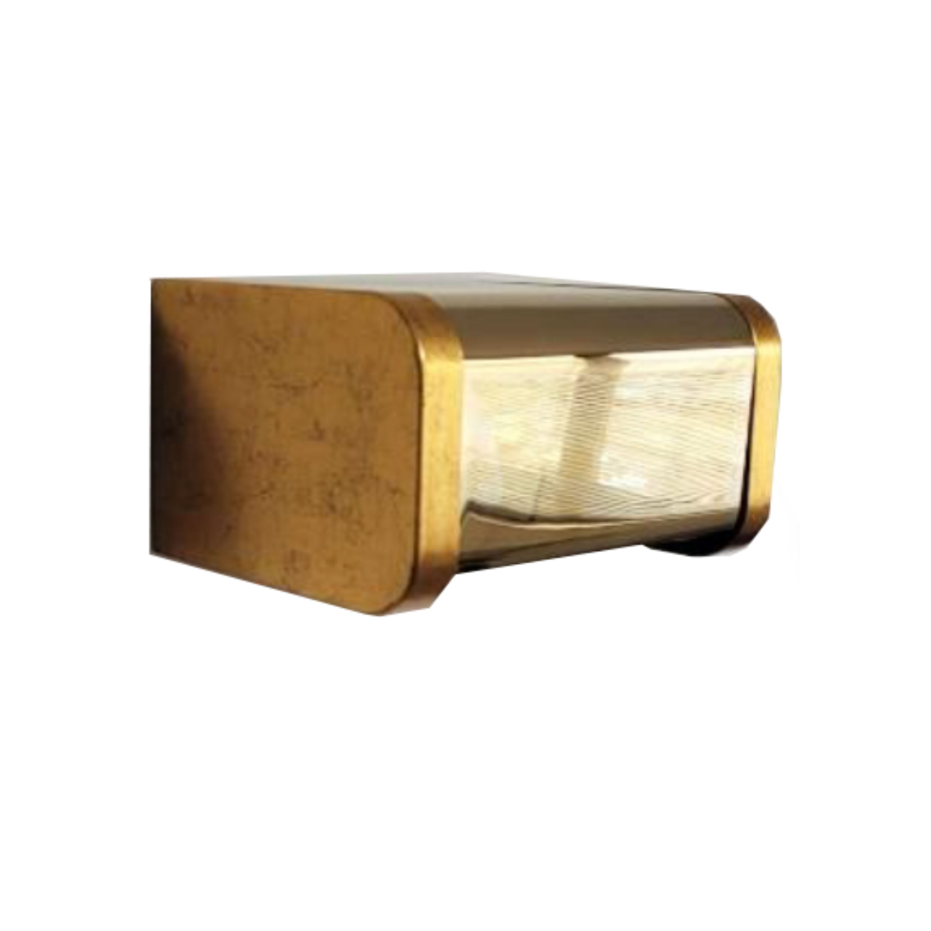 جا دستمالی هارمونی طرح روشا آنتیک تمام طلا