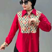 شومیز سنتی کتان بهاری 8854