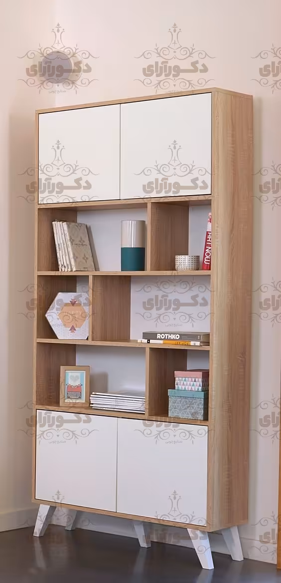 کتابخانه دکورآرای مدل DAKT28