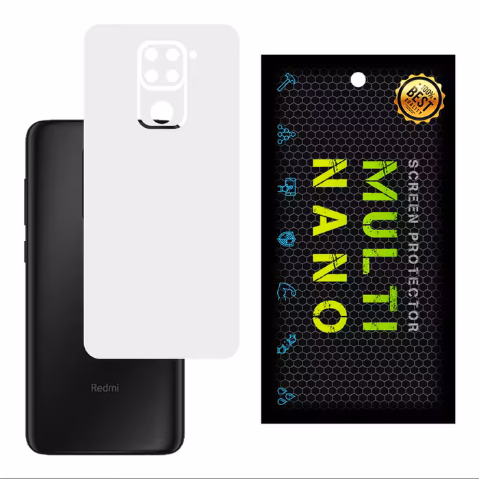 برچسب پوششی MultiNano مدل X-F1M- White برای پشت موبایل شیائومیRedmi  Note8 Pro  
