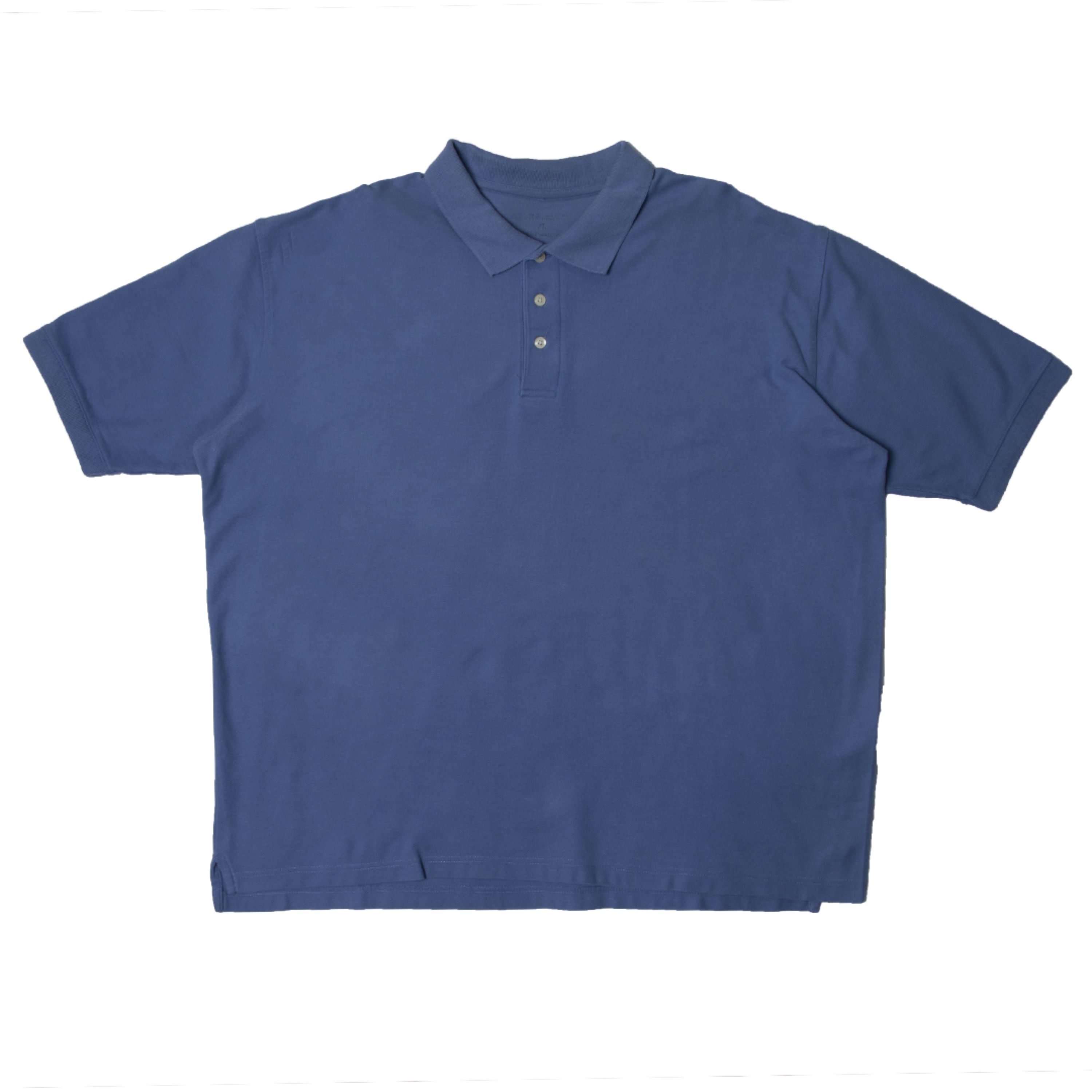 پولوشرت سه دکمه اسپرت یونیسکس سوپر پنبه ایکس لارج قواره آزاد