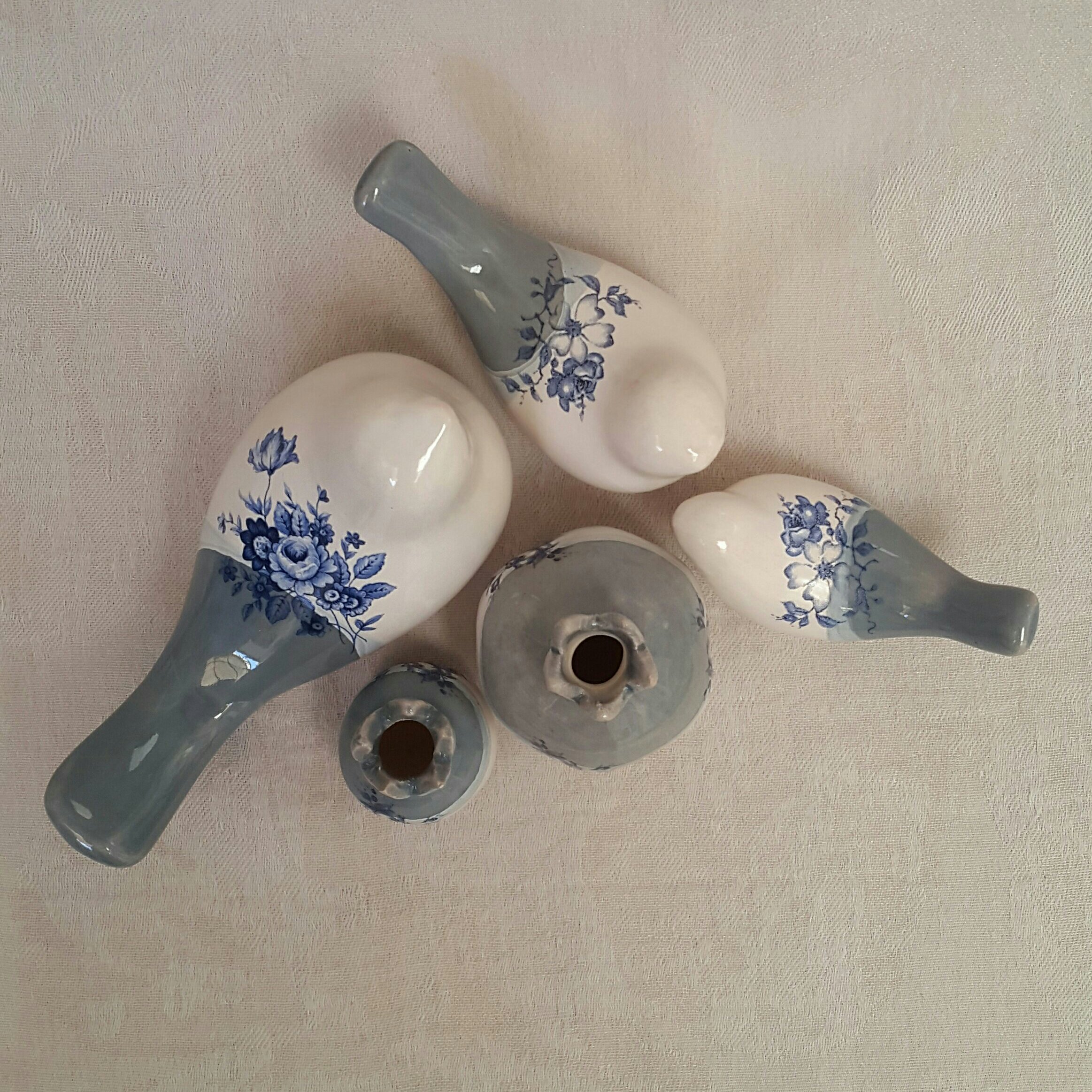 پک پرنده ( مرغ آمین ) و انار سرامیکی کد 6