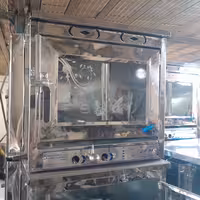 تنور گازی یا تنورخانگی تمام استیل مدل sg500  (تولید و پخش کننده از درب کارخانه)     ((پس کرایه ))