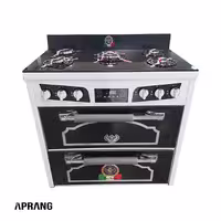 اجاق گاز طرح فر تکنو پروسا مدل T2 5000 - مشکی