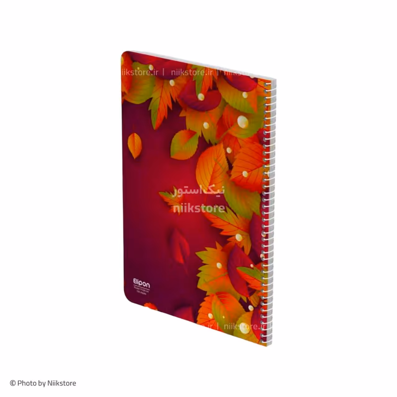 دفتر فنری 100برگ مجلد وزیری کلاسیک الیپون کد 278