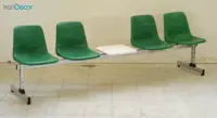 صندلی انتظار چهار نفره نظری مدل فایبر پلاست کد 555T