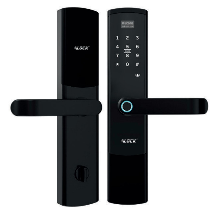دستگیره دیجیتال هوشمند alock الاک مدل s550 رنگ مشکی