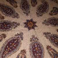 سفره قلمکاری 4 متر در 1 متر