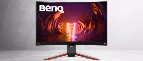 مانیتور گیمینگ 31٫5 اینچ خمیده بنکیو  BenQ EX3210R 31.5 Inch 165Hz VA Curved Gaming Monitor