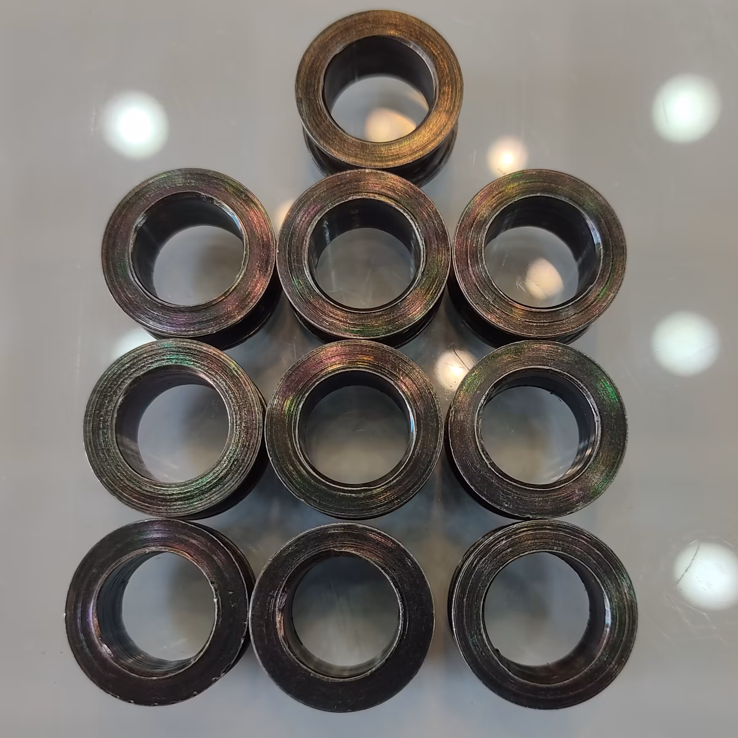 ضربه گیر و استپ رینگ ارتشی  بسته 10عددی