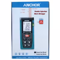 متر لیزری 40 متری برند انکور با یکسال گارانتی تعویض