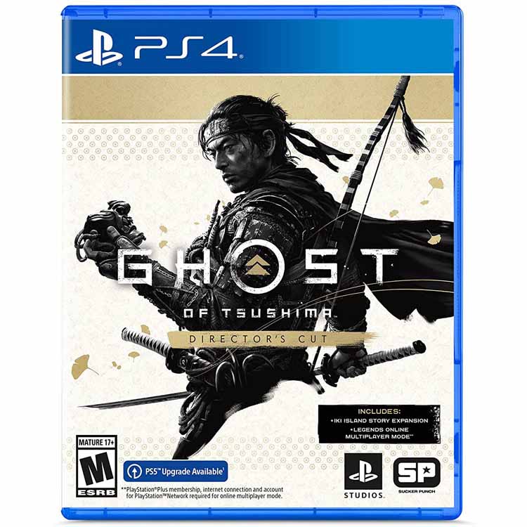 خرید دیسک بازی Ghost of Tsushima نسخه Director's Cut برای PS4 با بهترین قیمت